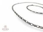 Dames set halsketting &amp; armband – koffieboon schakel, Sieraden, Tassen en Uiterlijk, Kettingen, Verzenden, Nieuw, Goud, Overige materialen