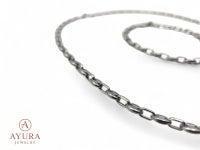 Dames set halsketting &amp; armband – koffieboon schakel, Sieraden, Tassen en Uiterlijk, Kettingen, Goud, Nieuw, Overige materialen