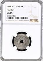 België. Albert I. 10 Cents 1928 Vlaamstalig (Zonder