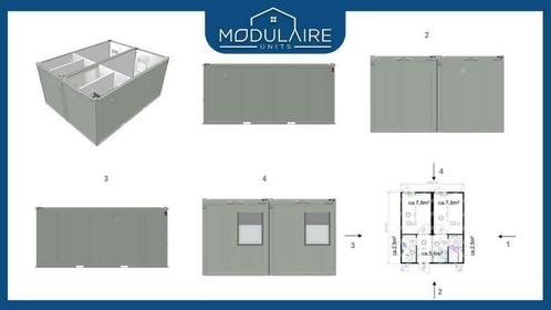 Woonunit ideale oplossing als gastenverblijf nu te koop!, Zakelijke goederen, Machines en Bouw | Keten en Containers