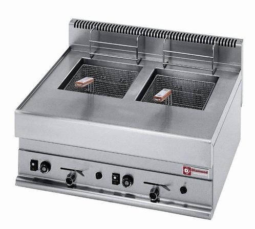 Friteuse Gas | 2x8 Liter 11KW HorecaTraders, Zakelijke goederen, Horeca | Keukenapparatuur, Verzenden