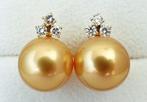 Golden South Sea Pearls, Huge, Round, 24K Golden Saturation