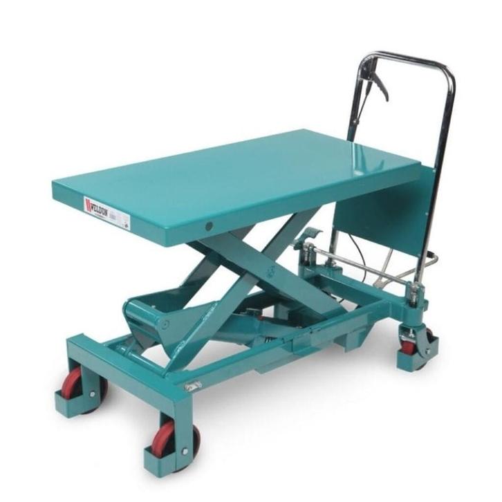 Aanbieding: Heftafel 300 kg 855x500 mm (lxb) met stalen, Doe-het-zelf en Verbouw, Transportwagens, Nieuw