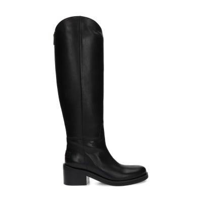 Shabbies Amsterdam Lakey Ride hoge laarzen voor dames, Kleding | Dames, Schoenen, Hoge laarzen, Zwart, Nieuw, Verzenden