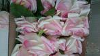 Roos Groot ZIJDE / Tak 60cm. Roze/Peach Grote roos, Huis en Inrichting, Woonaccessoires | Kunstplanten en Kunstbloemen, Ophalen of Verzenden