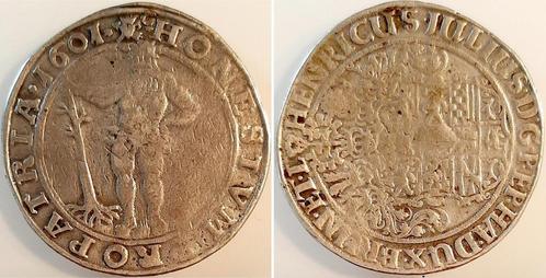 Duitsland taler, daalder Braunschweig -wolfenbuettel 1601..., Postzegels en Munten, Munten | Europa | Niet-Euromunten, Verzenden
