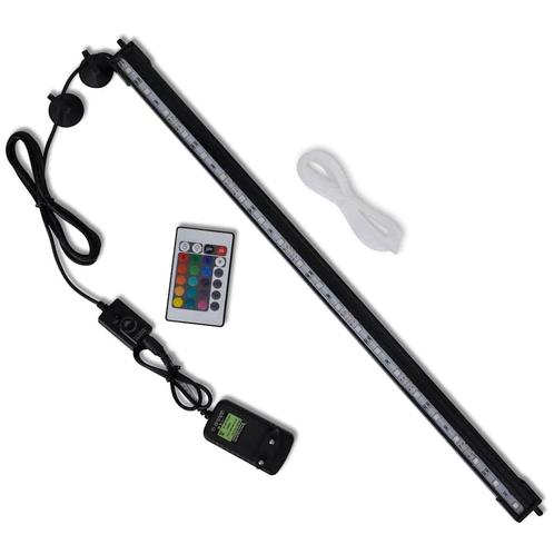 vidaXL LED-aquariumlamp met bubbels RGB 56,5 cm, Dieren en Toebehoren, Overige Dieren-accessoires, Nieuw, Verzenden