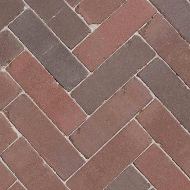 Old Leonard Getrommeld Dikformaat, Tuin en Terras, Tegels en Klinkers, Klinkers, Nieuw, Ophalen of Verzenden