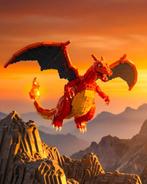 AT9 - [Canvas L] Lego Charizard - Crimson Sunset, Nieuw