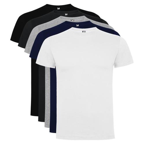 5 pack t-shirt Dogo Premium Zwart / Wit / Licht Grijs / Donk, Kleding | Heren, T-shirts, Overige kleuren, Nieuw, Overige maten