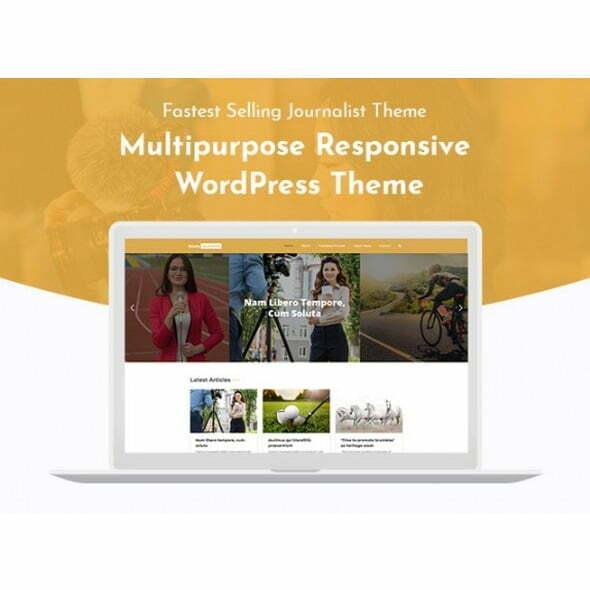 Journalist Portfolio - Wordpress Theme, Computers en Software, Educatie- en Cursussoftware
