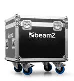 Retourdeal - BeamZ FCFTB Flightcase voor 2 Fuze Twin moving, Verzenden, Zo goed als nieuw