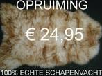 SCHAPENVACHT OPRUIMING 100% ECHTE SCHAPENVACHTEN € 24,95, Huis en Inrichting, Ophalen of Verzenden, Nieuw