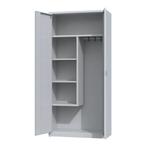 Nieuwe schoonmaak- & bezemkast - lockerkast - 195x92x42 cm