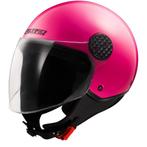 LS2 OF558 Sphere Lux II Solid Fluo Roze Jethelm, Motoren, Verzenden, Jethelm, XXL, Nieuw met kaartje
