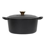Gietijzeren braadpan - Ø 26 cm | 5 liter, Huis en Inrichting, Keuken | Potten en Pannen, Verzenden, Nieuw