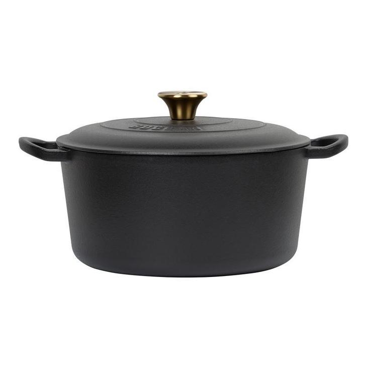 Gietijzeren braadpan - Ø 26 cm | 5 liter, Huis en Inrichting, Keuken | Potten en Pannen, Nieuw, Verzenden