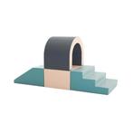 Foam blokken tunnel set in zachte pastel kleuren voor kru..., Ophalen of Verzenden, Nieuw