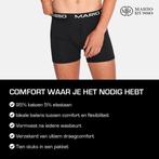 2dekans | Mario Russo Boxershorts - Boxershort heren -, Ophalen of Verzenden, Zwart, Mario Russo