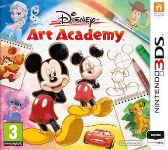 Disney Art Academy (Buitenlands Doosje) (3DS Games), Spelcomputers en Games, Games | Nintendo 2DS en 3DS, Zo goed als nieuw, Ophalen of Verzenden