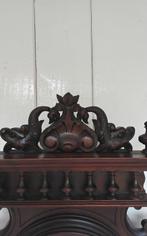 Wandklok - Hout - 1850-1900, Antiek en Kunst, Antiek | Klokken