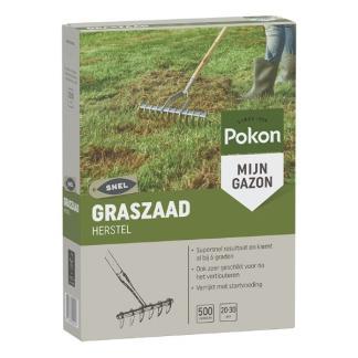 Graszaad herstel | Pokon | 20 - 30 m² (500 gram), Tuin en Terras, Gras en Kunstgras, Nieuw, Verzenden
