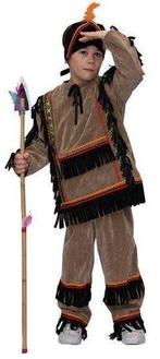 Indianenkostuum jongen Blackfeet, Kleding | Heren, Carnavalskleding en Feestkleding, Nieuw, Ophalen of Verzenden