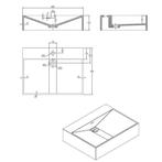 Best-Design Oasis Wastafel Just-Solid 60x45x14,5cm Mat, Ophalen of Verzenden, Nieuw