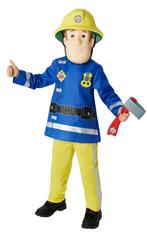 Fireman Sam Kostuum Kind, Nieuw, Verzenden