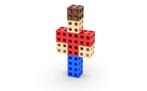 Meli - 50800 - Cube 50 (kinder bouwsets), Kinderen en Baby's, Speelgoed | Bouwstenen, Verzenden, Nieuw