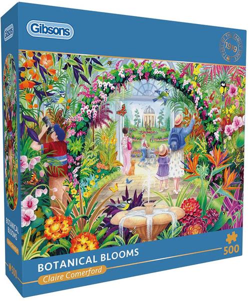 Claire Comerford - Botanical Blooms Puzzel (500 stukjes) |, Hobby en Vrije tijd, Denksport en Puzzels, Nieuw, Verzenden