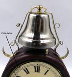 Wekker - Messing, Hout - 1910-1920, Antiek en Kunst