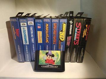 Sega - Mega Drive - Videogameconsole + games - In originele beschikbaar voor biedingen