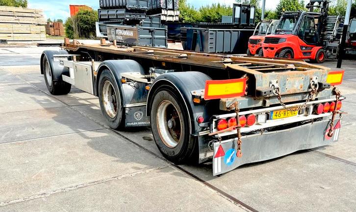 Verkocht 30 tons Van Hool 7meter lift as BJ 2010 B.marrel 40, Zakelijke goederen, Machines en Bouw | Transport