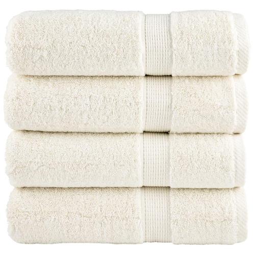 vidaXL Badhanddoeken SOLUND 4 st 600 g/m² 70x140 cm, Huis en Inrichting, Badkamer | Badtextiel en Accessoires, Nieuw, Verzenden
