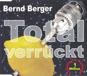 cd single - Bernd Berger - Total VerrÃ¼ckt, Cd's en Dvd's, Cd Singles, Nieuw in verpakking, Overige genres, Verzenden