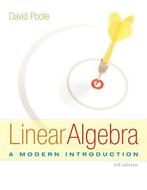 Linear algebra: a modern introduction, 9781285463247, Boeken, Verzenden, Zo goed als nieuw, Studieboeken