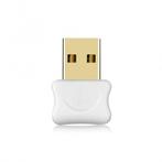 Bluetooth V4.0 USB Dongle Adapter Wit (Wireless), Computers en Software, Nieuw, Verzenden