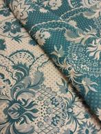 600 x 140 cm - Straordinario Damasco italiano in puro cotone