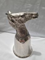 non signé - Mauro Manetti - Wijnglas - paard - zilveren