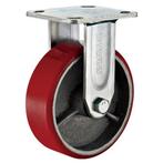 Tarsus Zwaarlast bokwiel - 200 mm - 400 kg - PU loopvlak..., Doe-het-zelf en Verbouw, Ophalen of Verzenden, Nieuw
