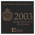 San Marino BU Set 2003 + 5 Euro, Postzegels en Munten, Munten | Nederland, Verzenden