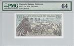 1978 Rwanda P 12a 100 Francs Pmg 64, Verzenden