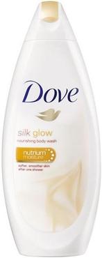 DOVE SILK GLOW NOURISHING BODY WASH DOUCHEGEL FLACON 250 ML, Sieraden, Tassen en Uiterlijk, Uiterlijk | Lichaamsverzorging, Nieuw