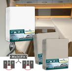 Textielpakket Camper lengtebedden met midden matras - 2, Verzenden, Nieuw, Wit