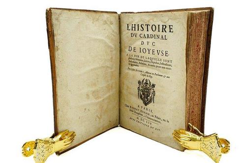 Sieur Aubery - LHistoire du Cardinal duc de Joyeuse - 1654, Antiek en Kunst, Antiek | Boeken en Bijbels