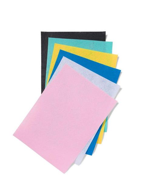 HEMA Vilt vellen - 6 stuks 3+1 gratis, Hobby en Vrije tijd, Knutselen, Nieuw, Verzenden