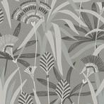 Profhome 399362-GU Bloemen behang riet en metalen accenten, Verzenden