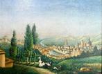 Italiaanse school (XVIII) - Paysage romantique italien, Antiek en Kunst