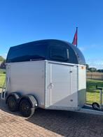 Nieuwstaat Bockmann Vol-alu 2-paards uit 2019!, Ophalen, Nieuw, Aluminium, 2-paards trailer